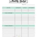 2019 Financial Planner Free Printable Simply Stacie
