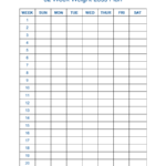 2020 Weight Loss Chart Fillable Printable PDF Forms