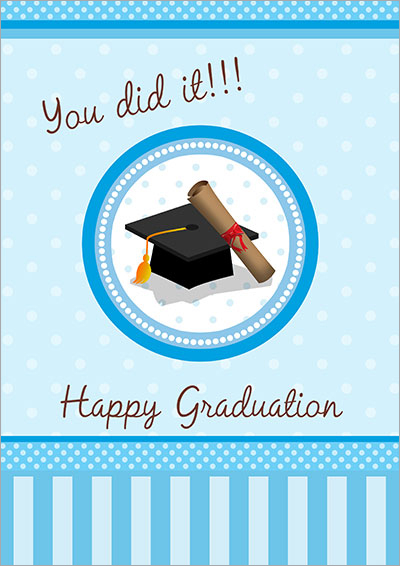 22 Charming Printable Graduation Cards KittyBabyLove