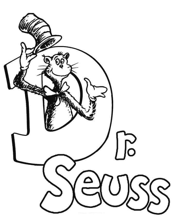 25 Free Printable Dr Seuss Coloring Pages