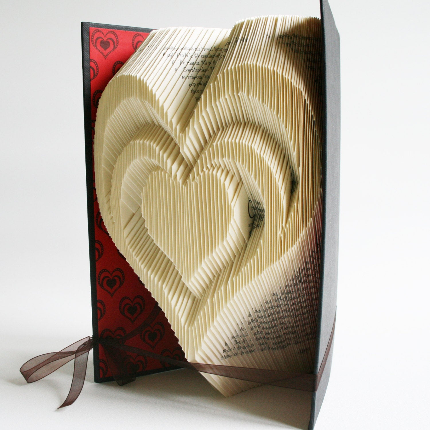 3 Heart Book Folding Pattern Plus Free Printable Downloads