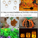 31 Fall Halloween Activities For Kids Free October