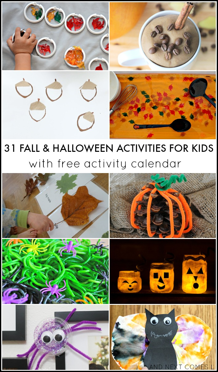 31 Fall Halloween Activities For Kids Free October 