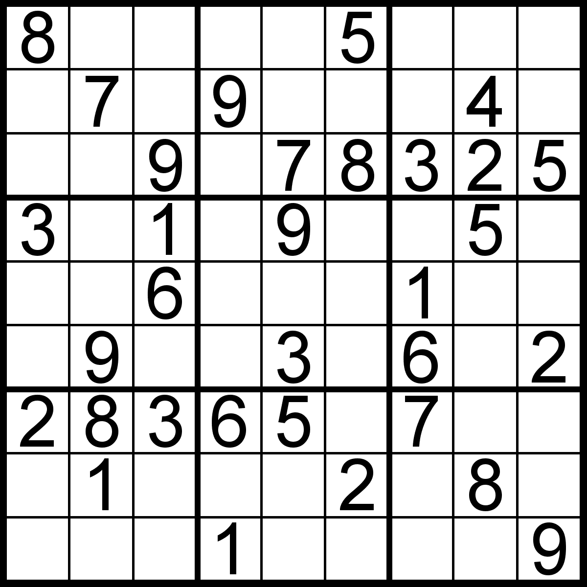 About printable Sudoku Puzzles Printable Sudoku Puzzle 