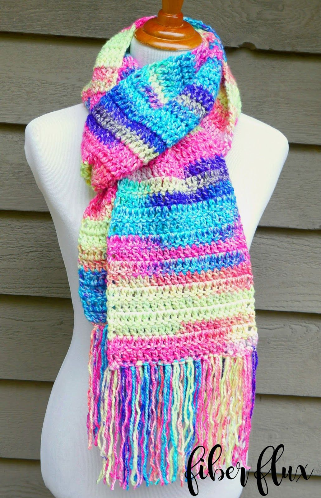 Absolute Beginner Crochet Scarf Free Crochet Pattern 