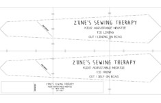 Adjustable Necktie Tutorial Free Pattern Necktie