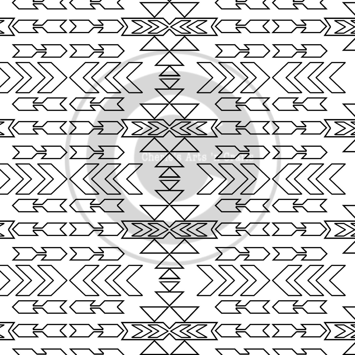 Aztec Pattern Coloring Pages At GetColorings Free 