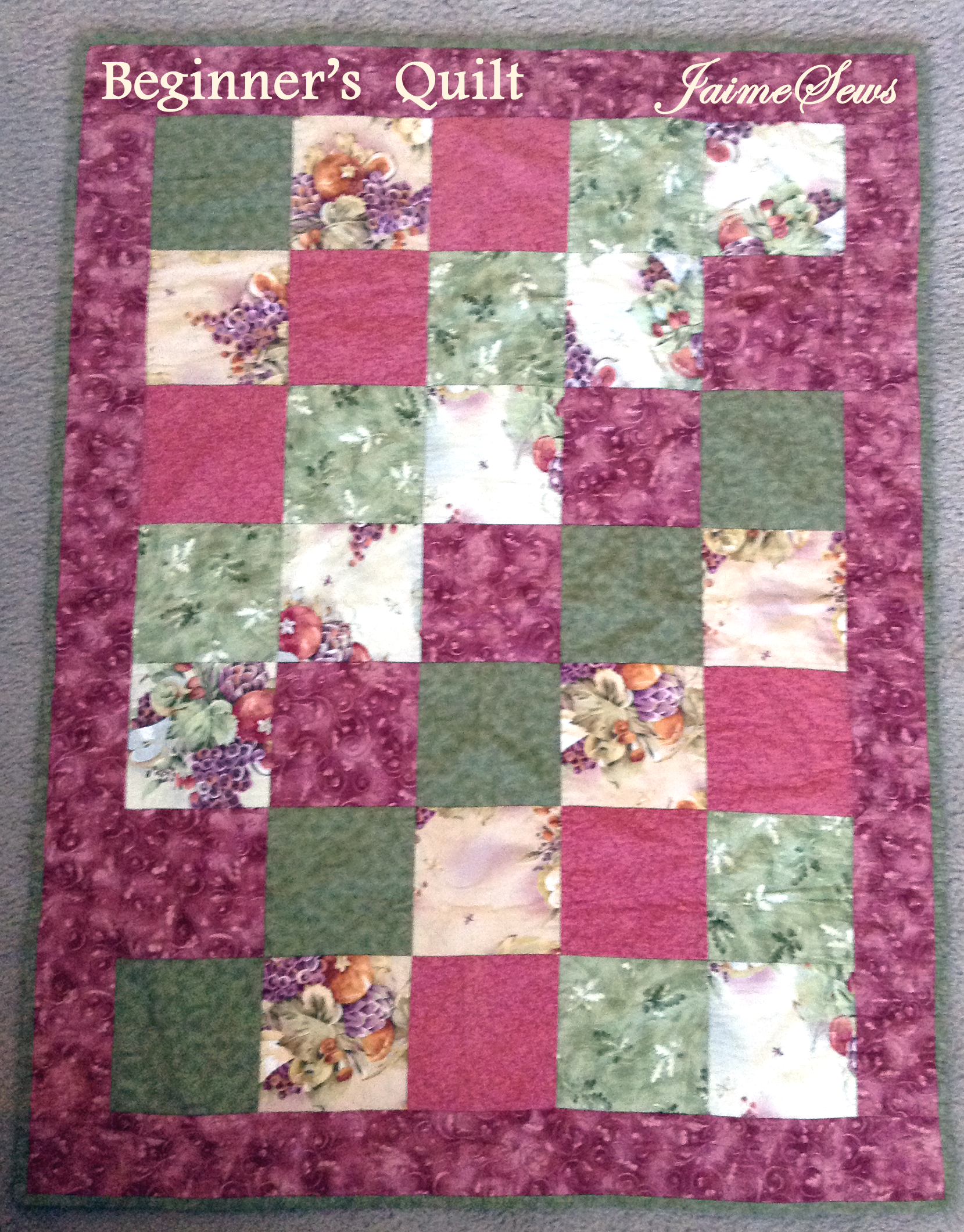 Beginning Quilting Beginning Quilting Beginner Quilt 