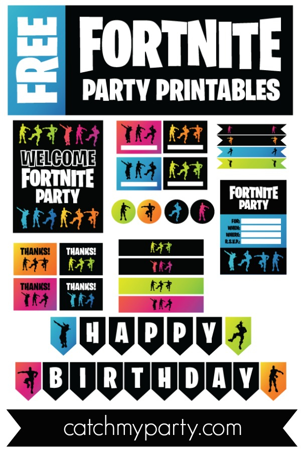 Best FREE Fortnite Printables For You To Download Catch