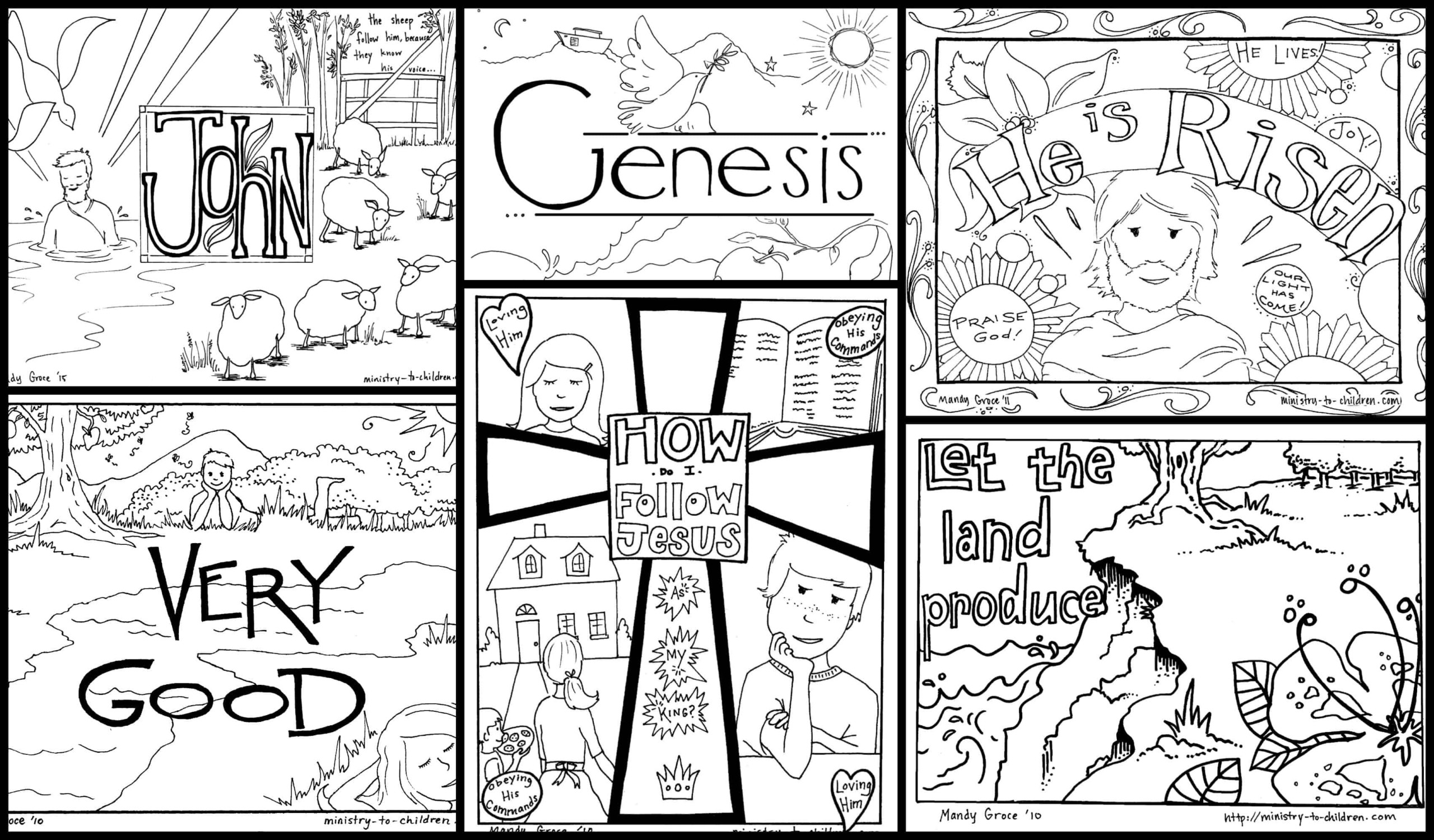 Bible Coloring Pages For Kids Free Printables 