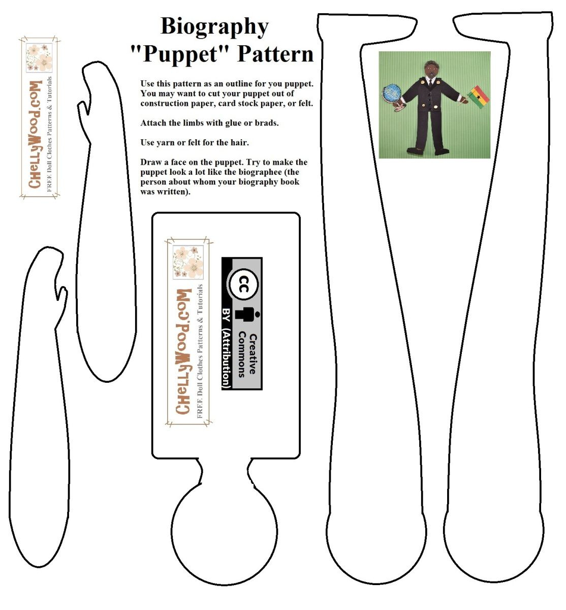 Printable Puppet Patterns FreePrintableTM com FreePrintableTM com