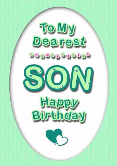 Birthday Card For Son Quotes QuotesGram