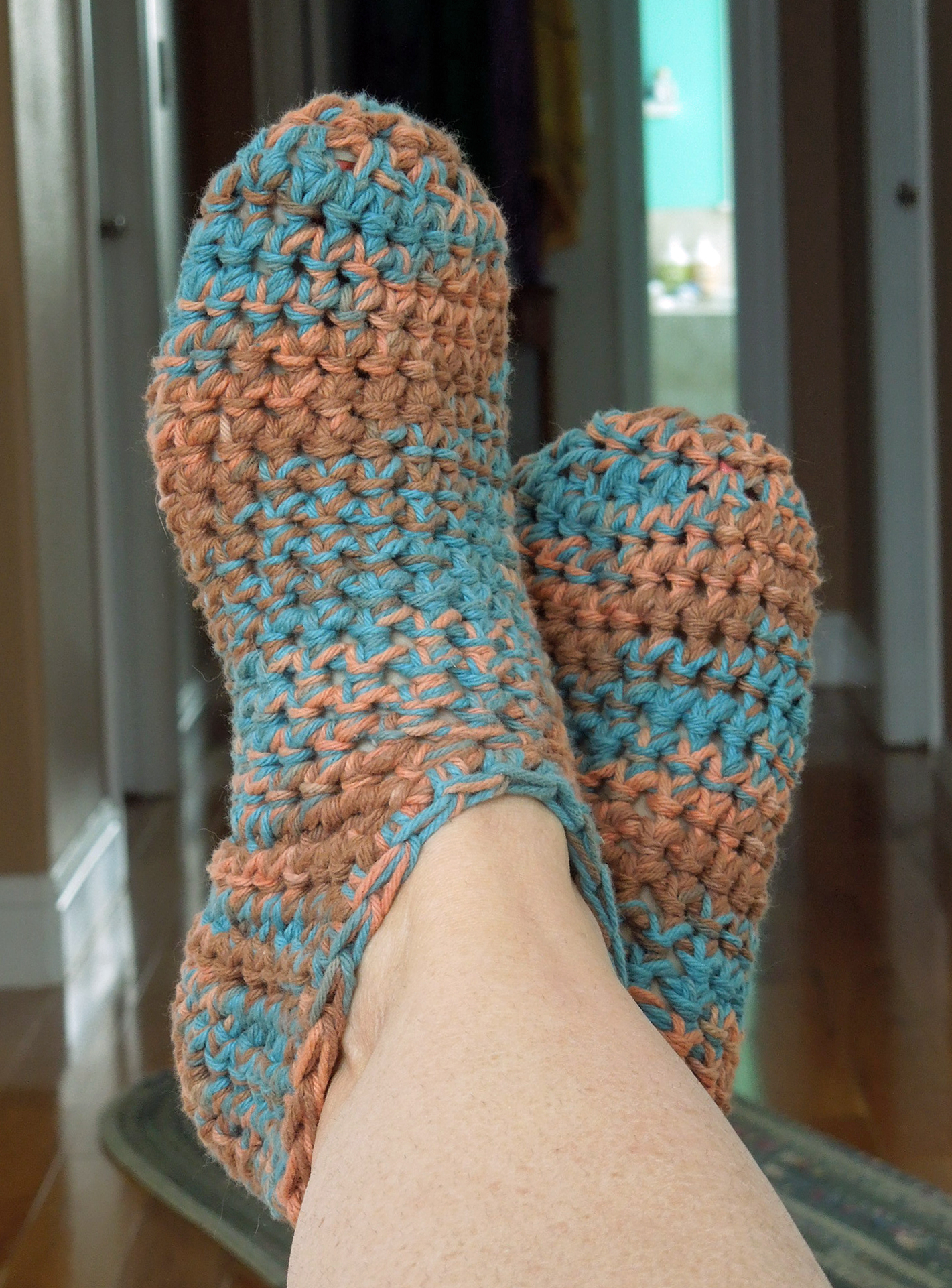 Bootie Slippers Free Crochet Pattern