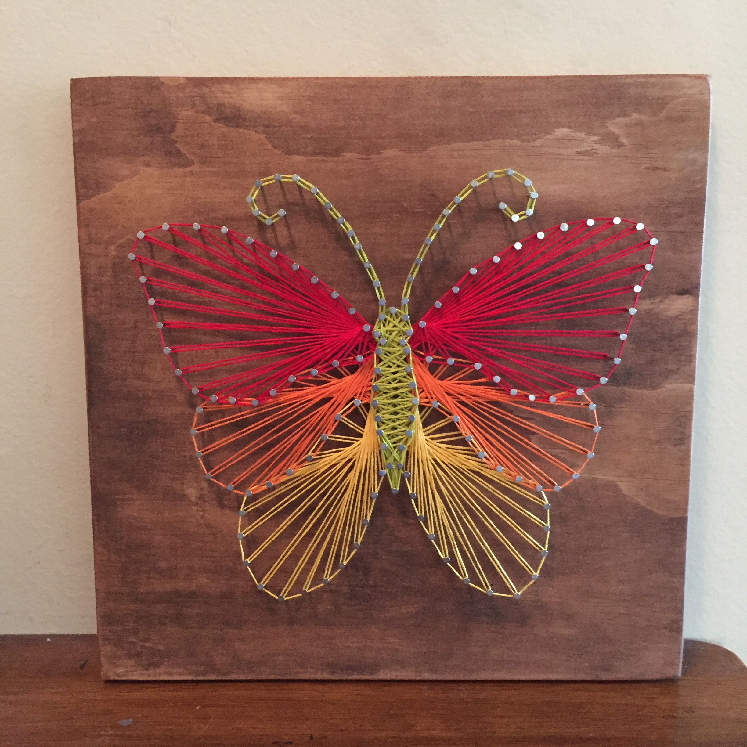 Butterfly String Art Artofit