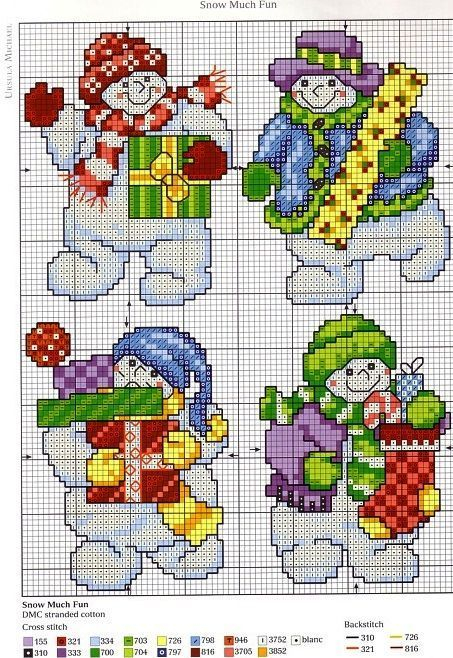 Christmas Cross Stitches Santa christmas cross stitches 