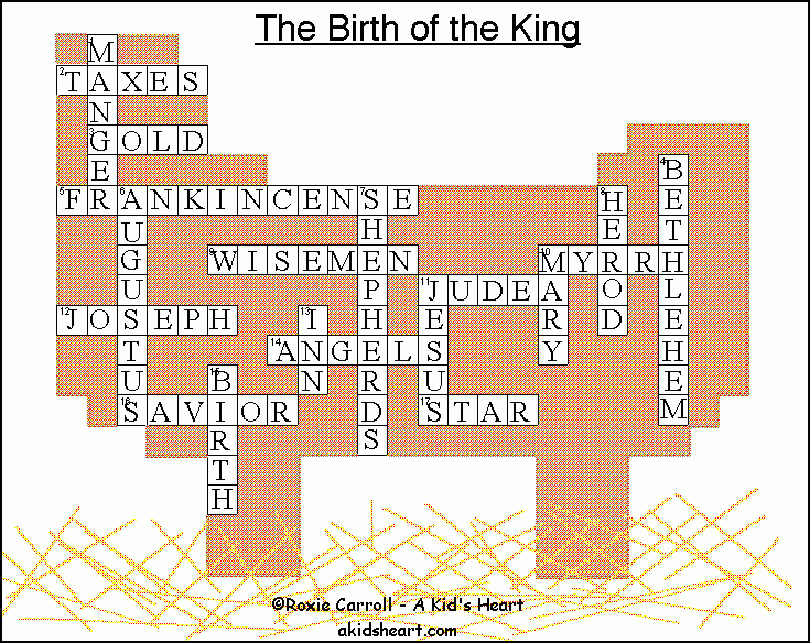 Christmas Crossword Puzzle