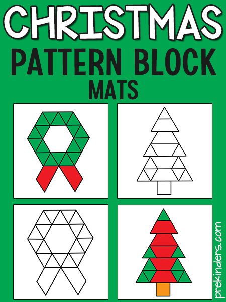 Christmas Pattern Blocks PreKinders