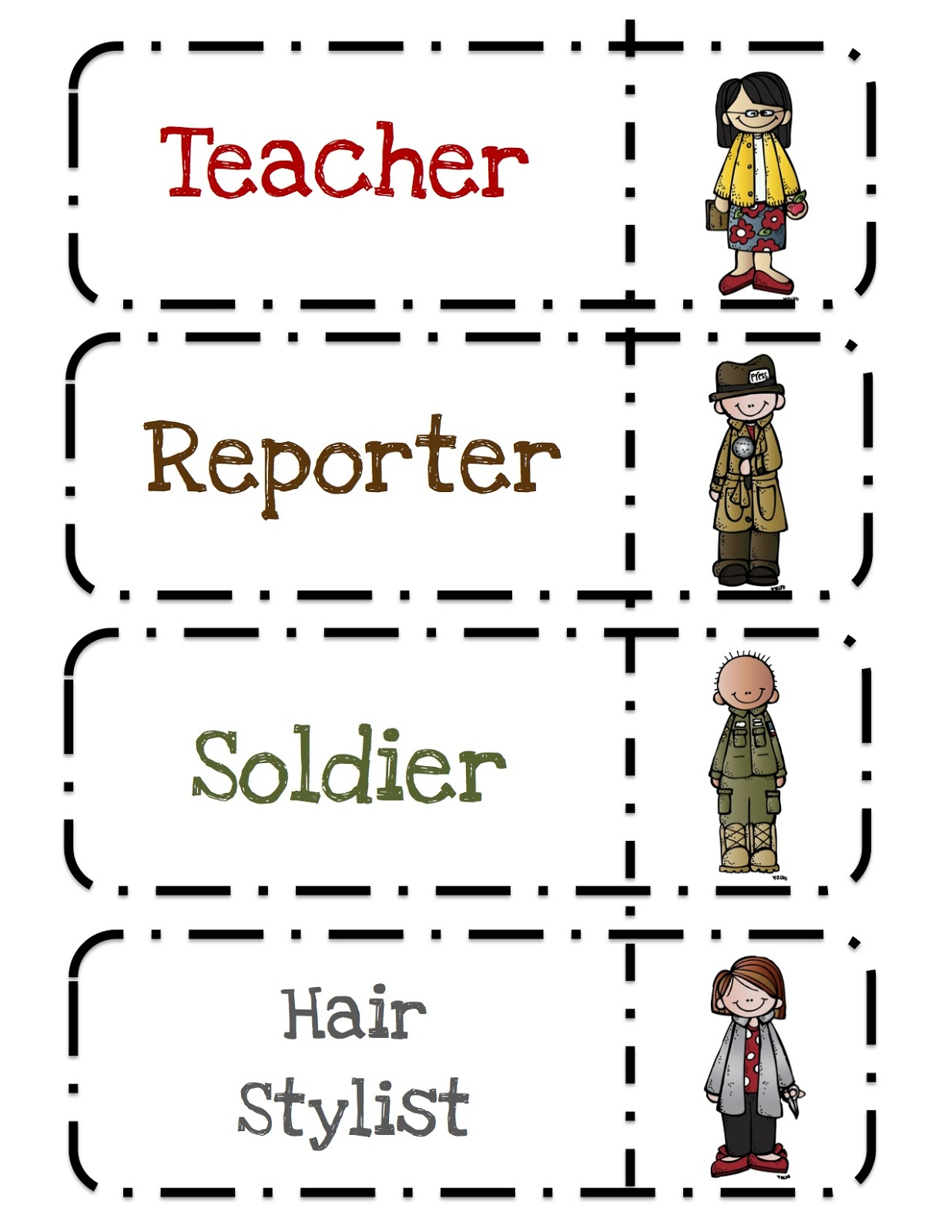 Community Helpers Printable 2 Preschool Printables