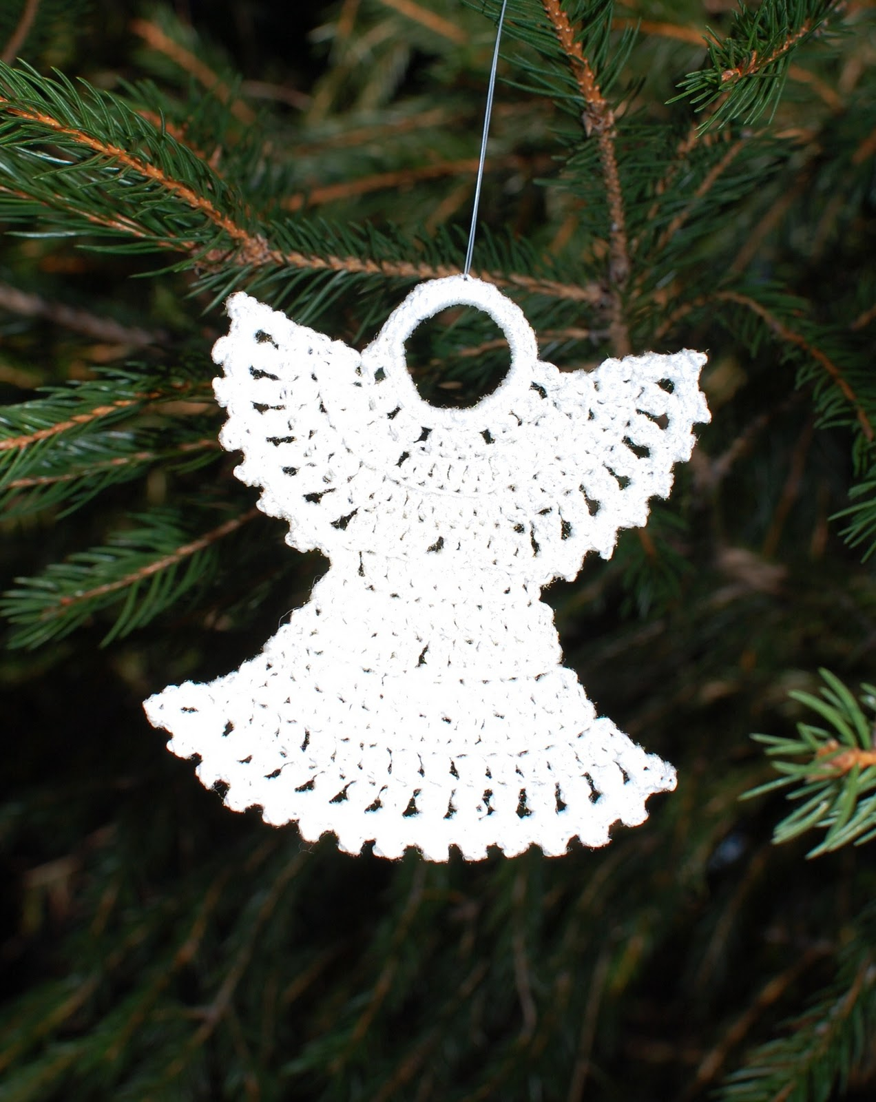 Crocheted Christmas Ornaments Petals To Picots