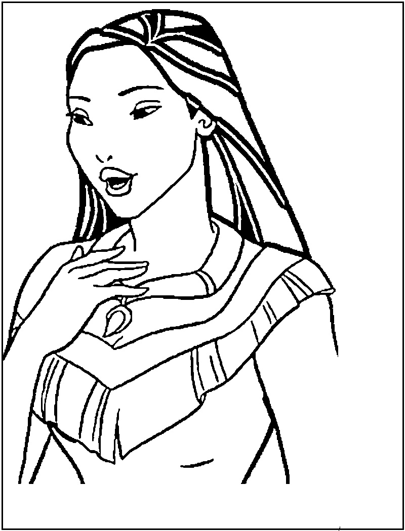 Disney Princess Coloring Pages Free Printable