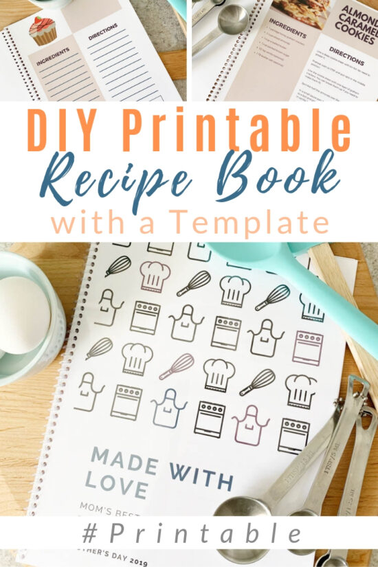 DIY Family Recipe Book Free Template DIY Passion