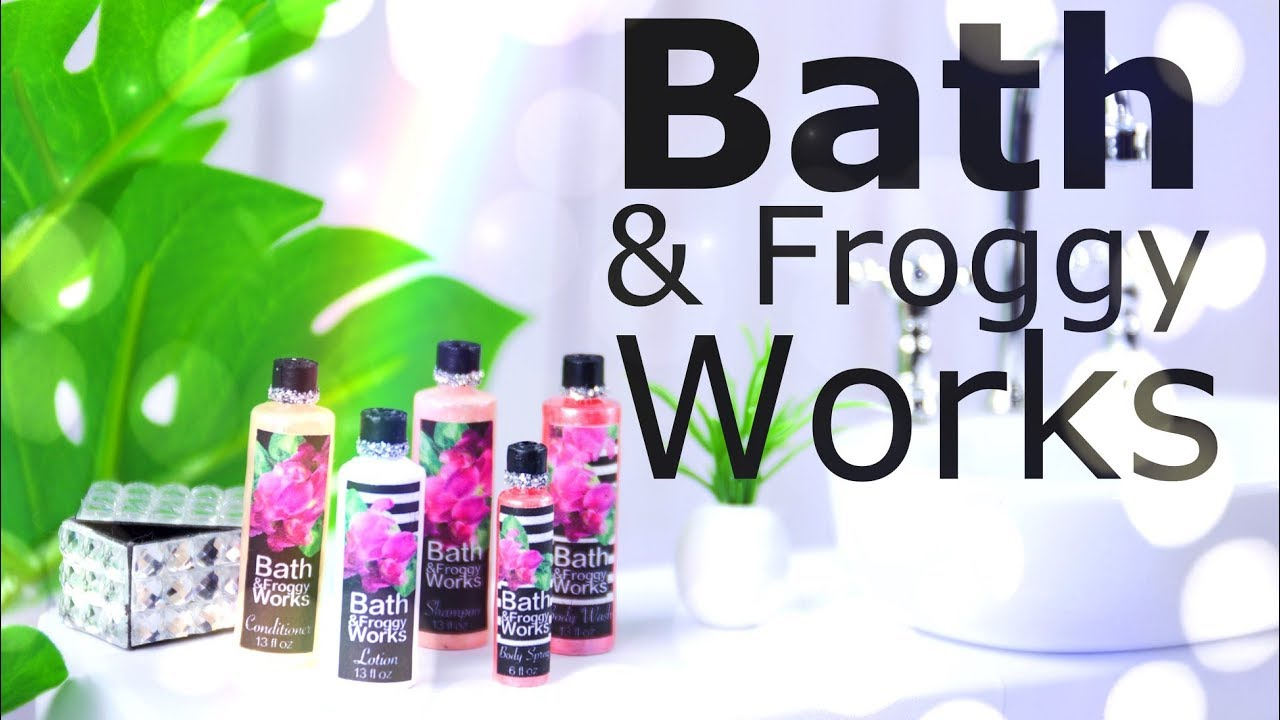 DIY How To Make Bath Froggy Works Beauty Supplies For 