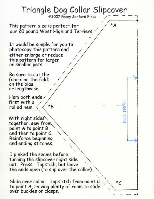 Dog Bandana Pattern By Downloading This Pattern You 