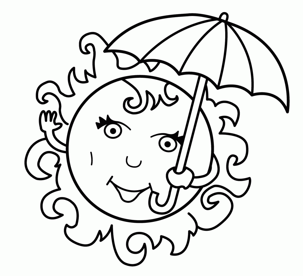 Download Free Printable Summer Coloring Pages For Kids