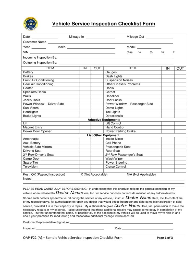 Dramatic Free Printable Driver Vehicle Inspection Report 