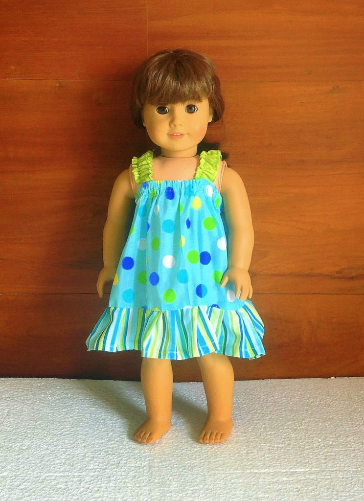 Easy Doll Sundress Sewing Pattern Sew Crafty Me