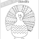 Fall Turkey Printable U Create