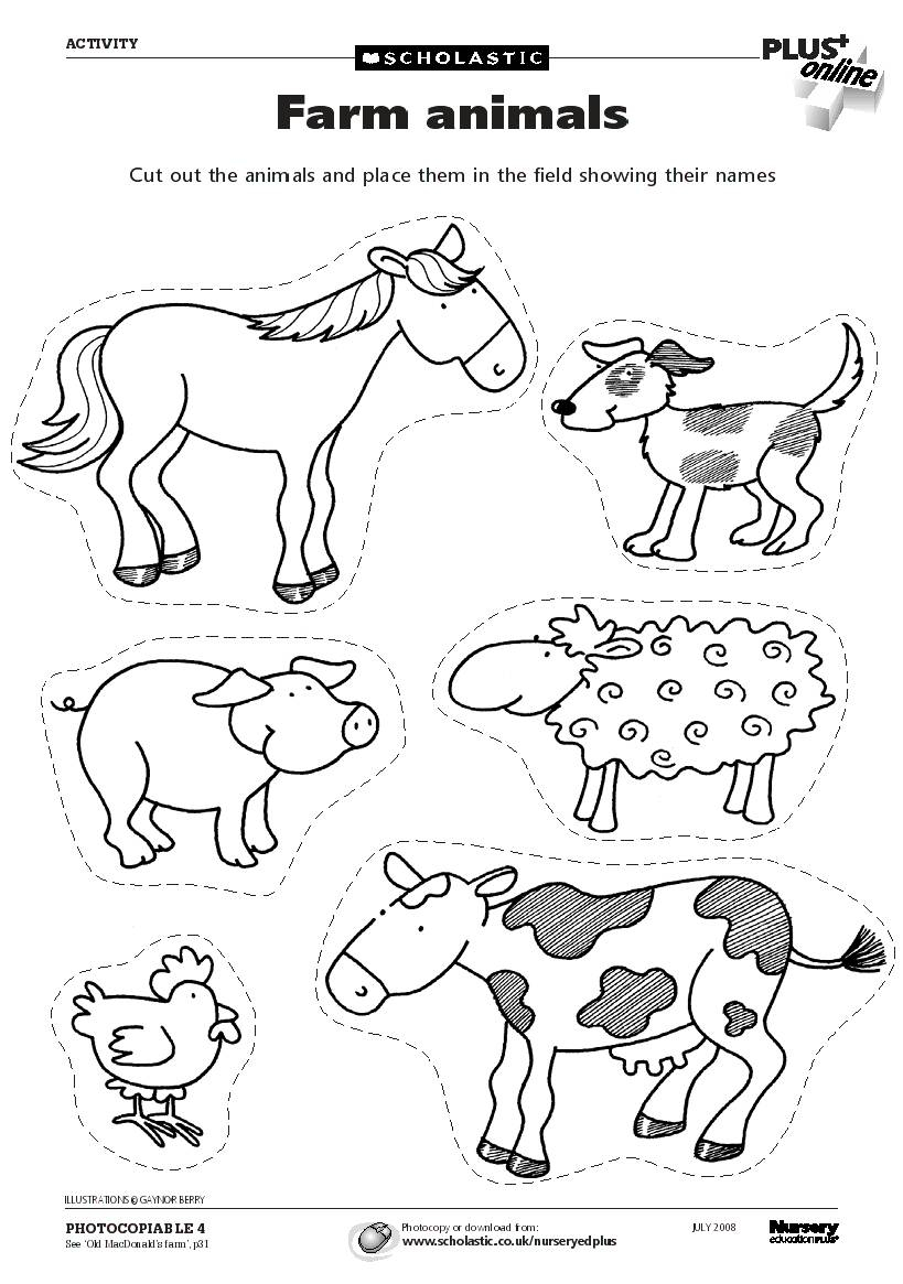 Printable Farm Animal Patterns FreePrintableTM FreePrintableTM