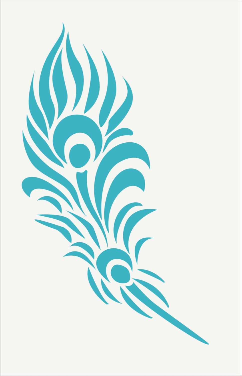 Printable Feather Pattern