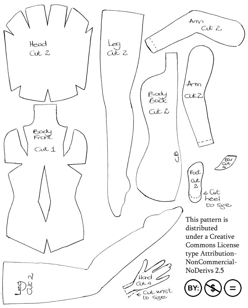 Felt Doll Pattern Doll Patterns Free Doll Clothes 