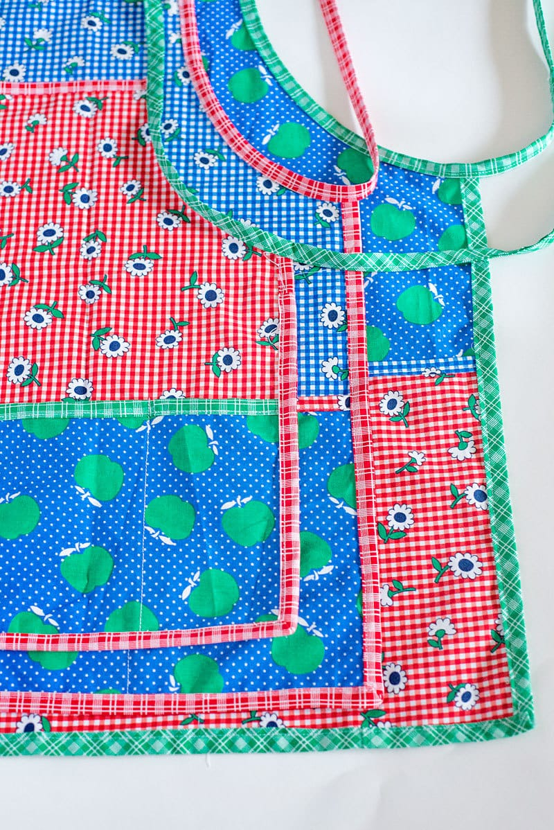 Free Apron Pattern 3 Sizes Toddler Tween Adult 