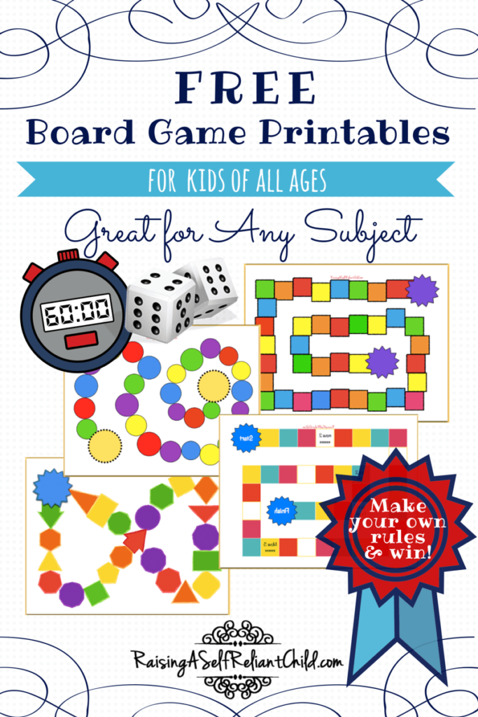 Free Printable Board Games