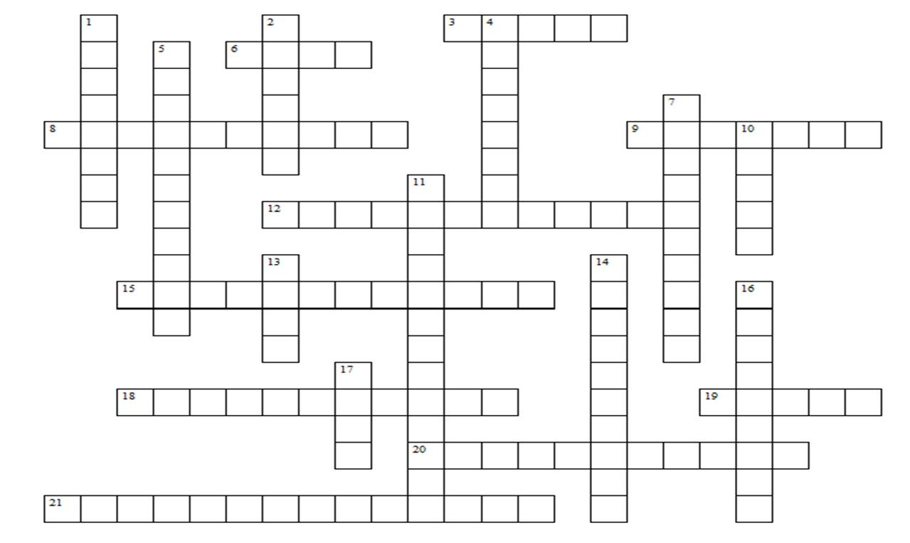 Free Crossword Puzzle Maker Printable