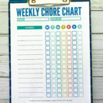 Free Customizable Chore Chart For Kids Chore Chart Kids