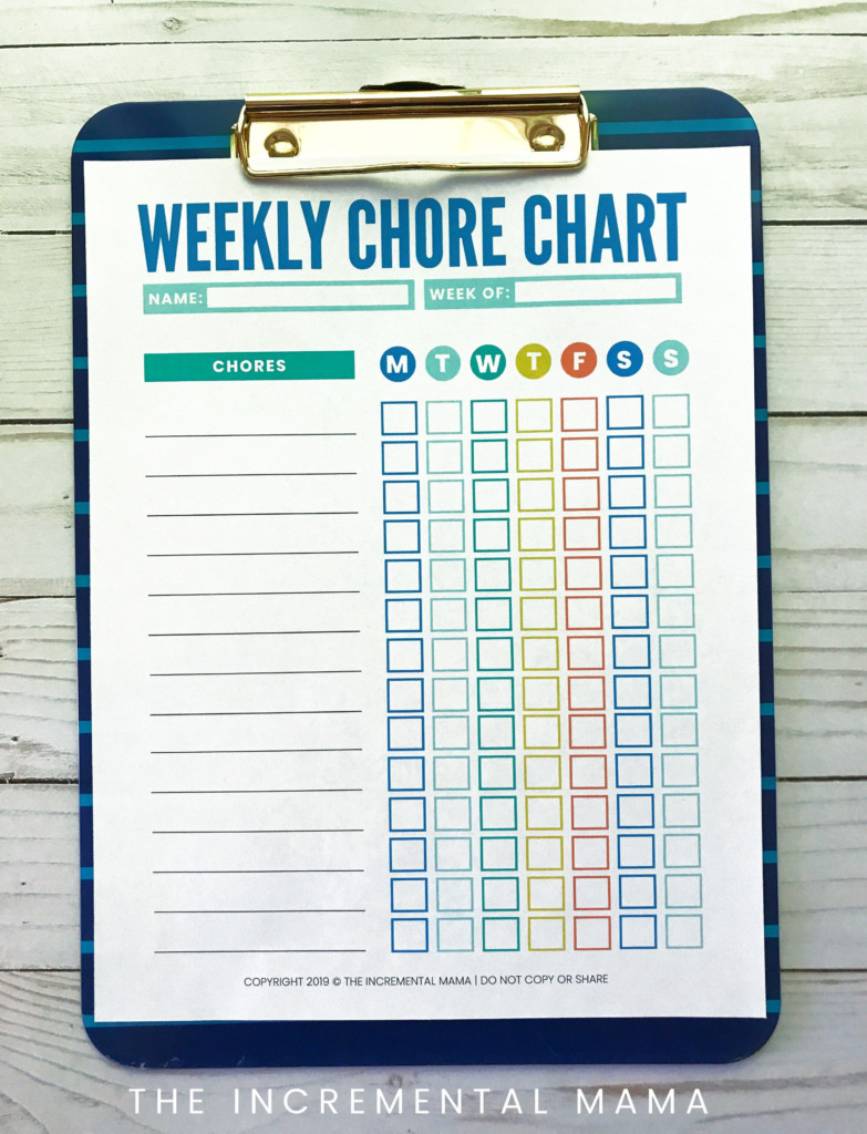 Free Customizable Chore Chart For Kids Chore Chart Kids