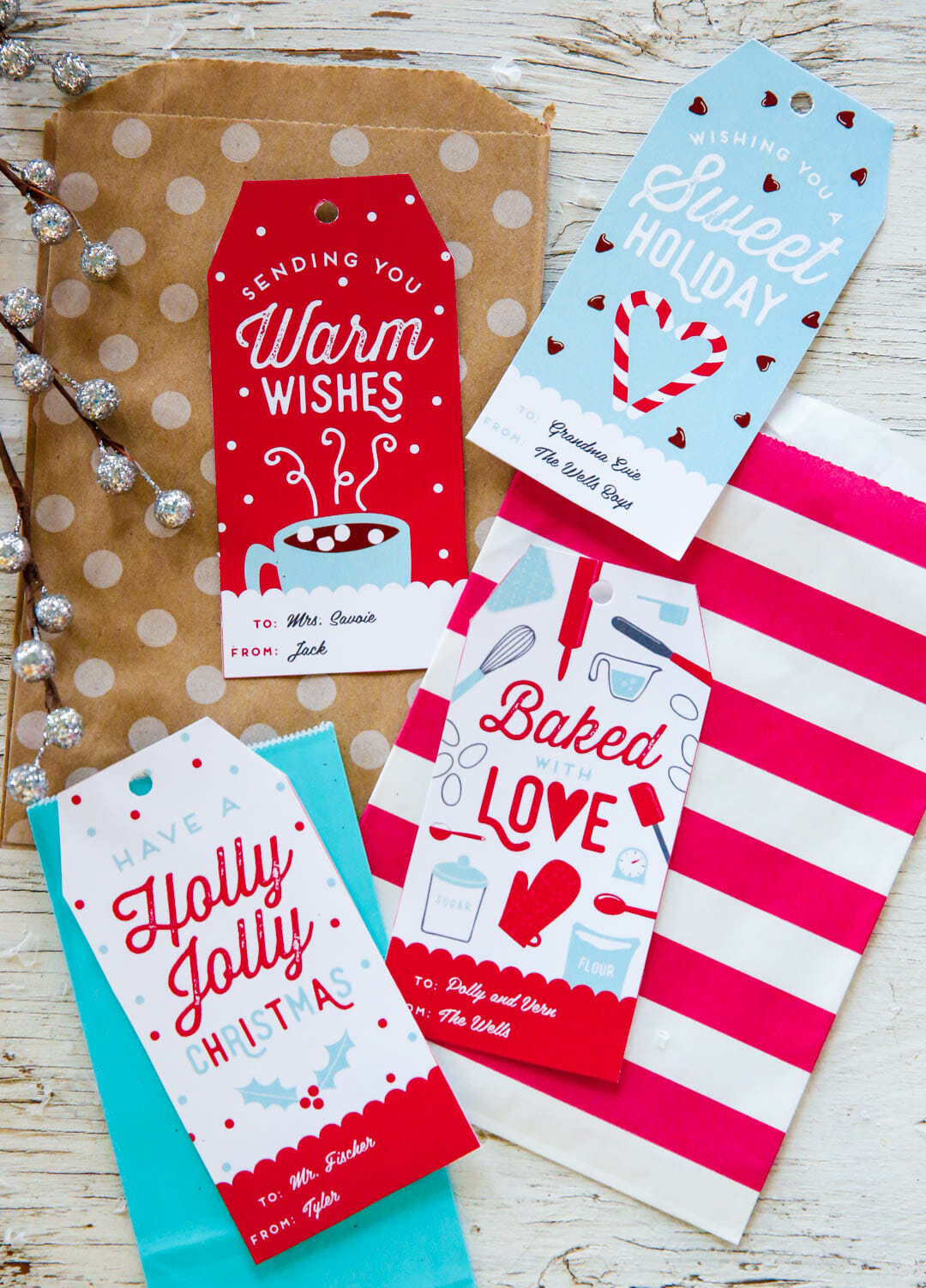 Free Customizable Holiday Gift Tags Our Best Bites