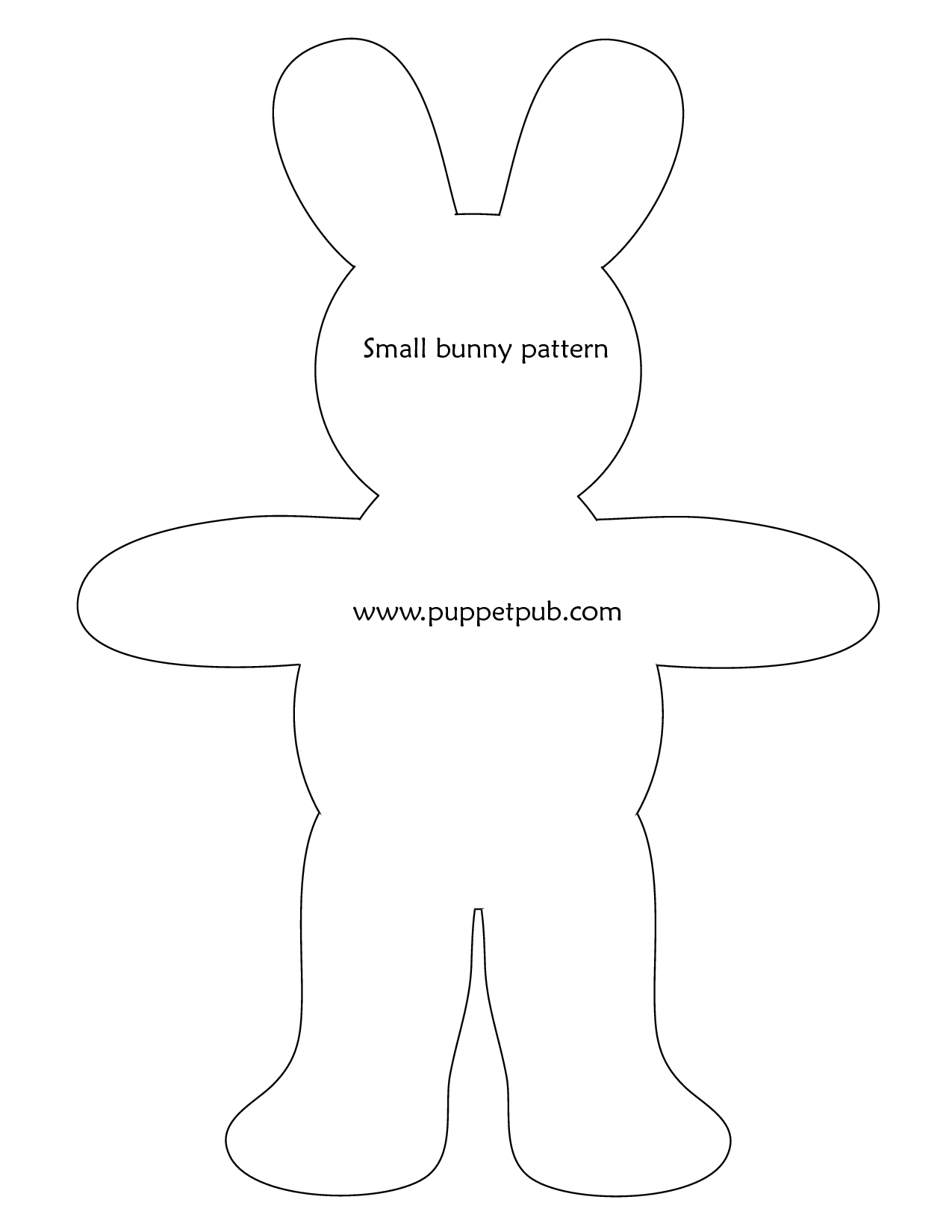 Free Easter Bunny Patterns Bing Images Bunny Templates 