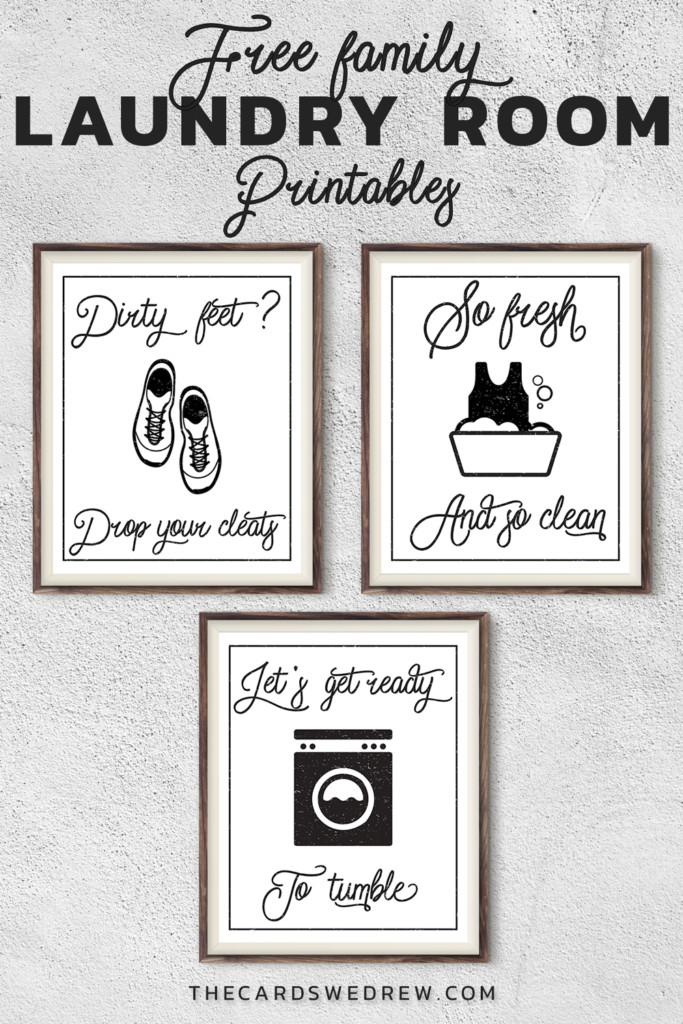 Free Farmhouse Laundry Room Printables For Moms The