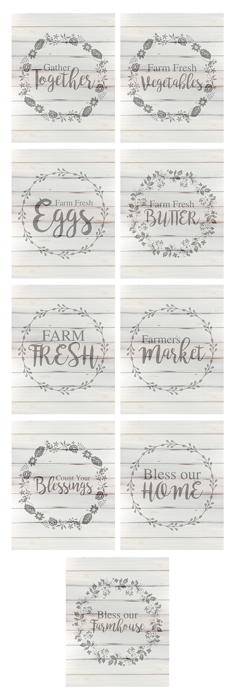 Free Farmhouse Style Printables The Shabby Creek Cottage