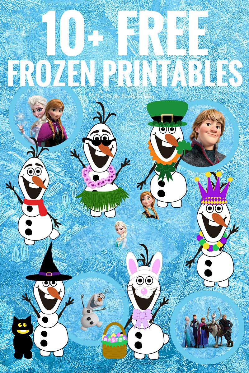 Free Frozen Printables