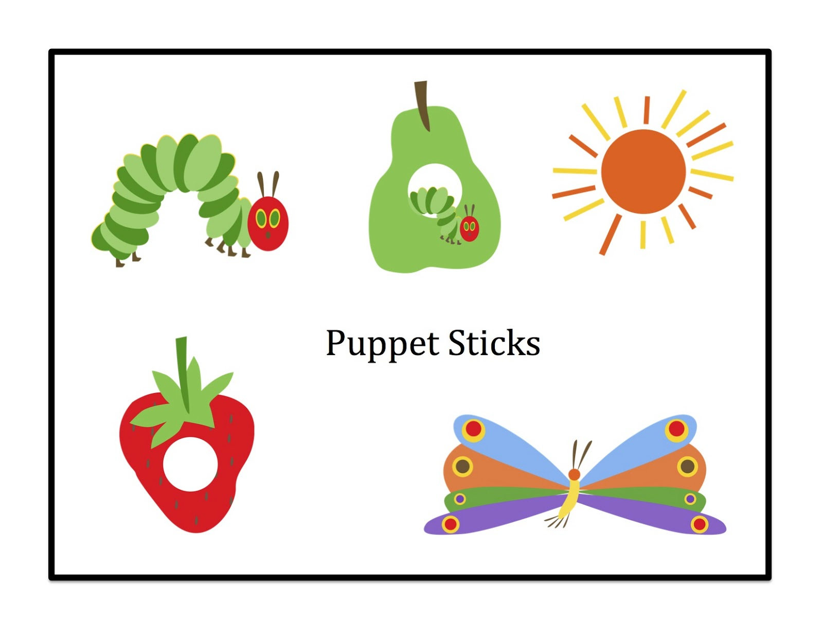 Free Hungry Caterpillar Mini Printable Preschool Printables