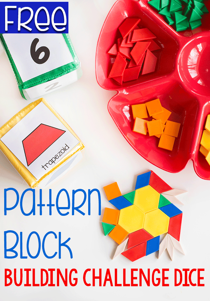 Free Pattern Block Printables For Easy Low Prep 