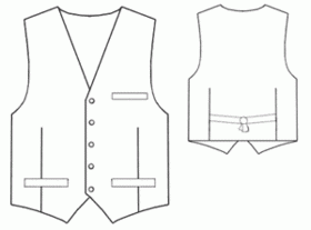 Free Pattern For A Vest Easily Altered For Victorian Or 