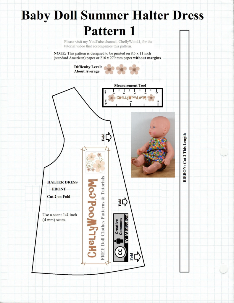 Free Patterns For Baby Dolls Clothes ChellyWood