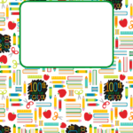 Free Printable 100th Day Of School Binder Cover Template