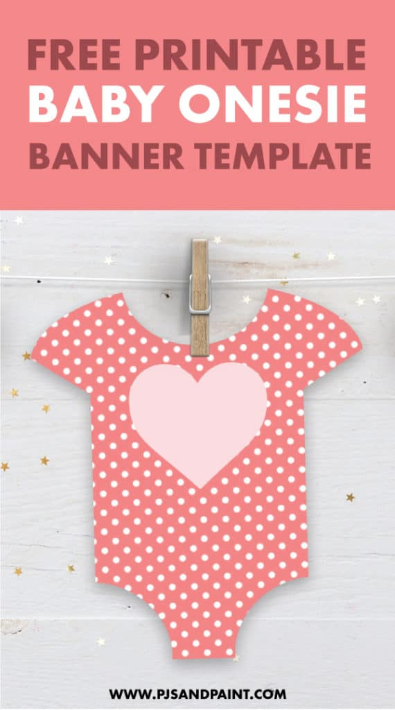 Free Printable Baby Shower Patterns Onesie Template